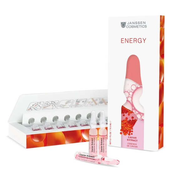 JANSSEN COSMETICS CAVIAR EXTRACT AMPUŁKI REGENERUJĄCE Z KAWIOREM  7X2ML